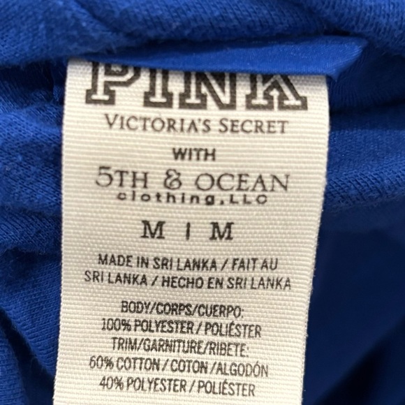 Vintage Victoria Secret Pink W/ 5th & Ocean University Of Kentucky Pullover Sz M - Picture 9 of 9